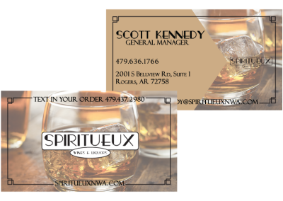 Spiritueux Business Card