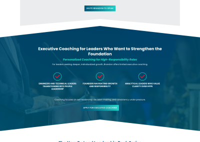 Now Go Lead Website